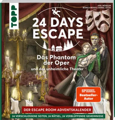 Obrázek produktu pro TOPP Verlag 24 Days Escape, Krabice, Volně stojící, Vícebarevný, 24 dveře/dveří