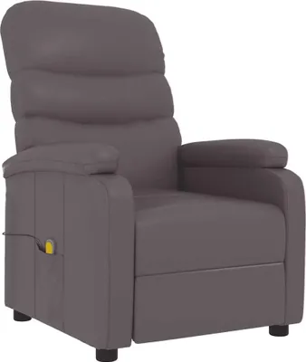 Obrázok produktu pre masážne kreslo vidaXL Grey Imitácia kože
