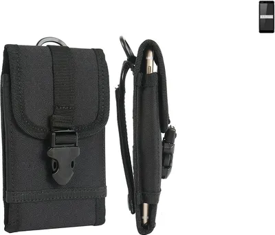 Produktbild von K-S-Trade Handyhülle kompatibel mit Ruggear RG850 Gürteltasche Holster Handytasche Gürtel Tasche Schutzhülle Robuste Handy Schutz Hülle Tasche