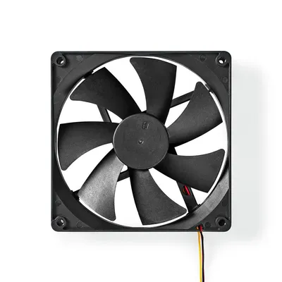 Immagine prodotto di Ventola DC | DC | Dimensione ventola: 140 mm | 3-Pin | 24,9 dBA | Nero