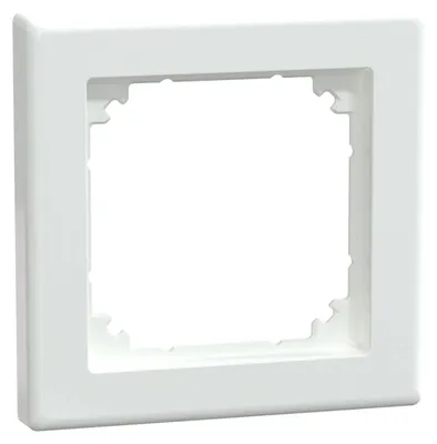 Image de Merten 478125 Cadre M-SMART, simple, blanc actif brillant