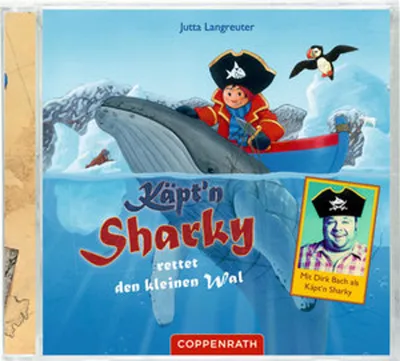 Obrázek produktu pro CD: Kapitán Sharky zachraňuje malou velrybu