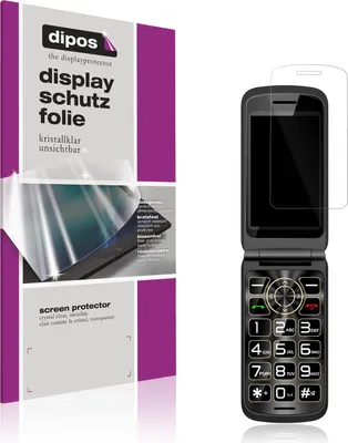 Produktbild von 4x Schutzfolie für Guwet G739 klar Displayschutzfolie Folie Display Schutz dipos