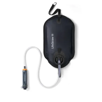 Immagine prodotto di LifeStraw Peak Gravity Purifier 8L blu, sistema di filtraggio dell'acqua da campeggio