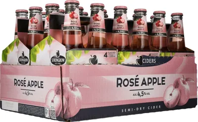 Image de Strongbow Cider Rosé Apple 4,5% Vol. 6x4x0,33l