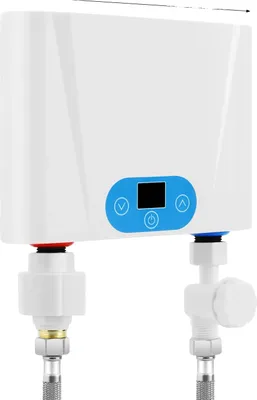 Obrázok produktu pre Ohrievač vody s okamžitým ohrevom, dotykové ovládanie, biela farba, 220V