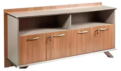 Produktbild von Modernes Braunes SIdeboard Designer Kommode Luxus Massivholz Kommode