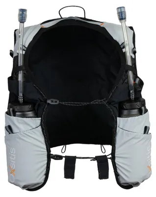 Imagen del producto de Chaleco de running OXSITIS GHOST 8, color gris/naranja, talla M