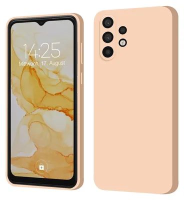 Produktbild von Hülle für Samsung Galaxy A32 5G Case Cover Bumper Smartphone Softgrip Schutzhülle Farbe: Rosa