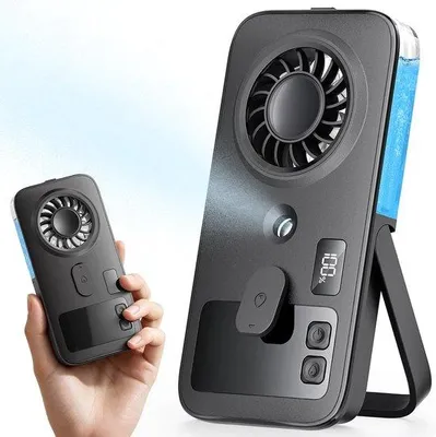 Productafbeelding van USB-nevelventilator voor kantoor, terras en de zomer - oplaadbaar