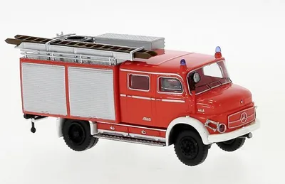 Produktbild von Brekina MB L1113 TLF 16 in tagesleuchtrot 47174
