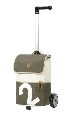 Immagine prodotto di Andersen SHOPPER MANUFAKTUR carrello della spesa Unus Shopper 360° 50L Mole2 grigio multicolore
