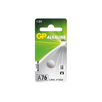 Obrázek produktu pro Tescoma Knoflíková baterie GP LR44 (A76F), 1 ks