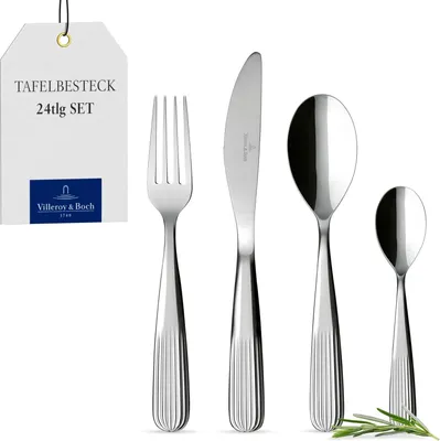 Produktbild von Villeroy & Boch Rose Garden Tafelbesteck 24tlg.