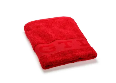 Produktbild von Original Volkswagen GTI Badetuch Handtuch Strandlaken Strandtuch VW Rot