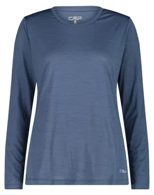 Produktbild von CMP Jersey Damen Langarm Shirt mit Dry-Function blau 36