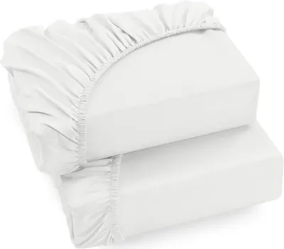 Obrázek produktu pro Sada dvou povlaků na matrace z mikrovlákna, rozměr 150 x 200 cm, bílá barva