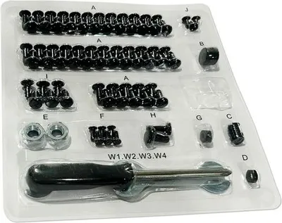 Produktbild von Ersatzteil TENNEKER Carbon U 4B Schrauben Pack CS84