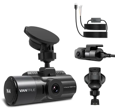 Produktbild von Vantrue N4 4K Dashcam Front Heck Innen 3-Kanal Nachtsicht Parkmodus