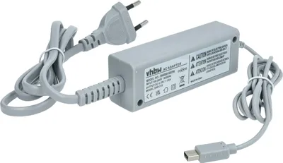 Produktbild von vhbw Netzteil kompatibel mit Nintendo Wii U GamePad Spielekonsole
