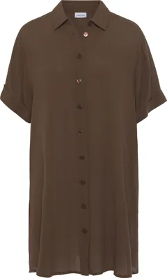 Produktbild von LASCANA Longbluse braun Größe 48