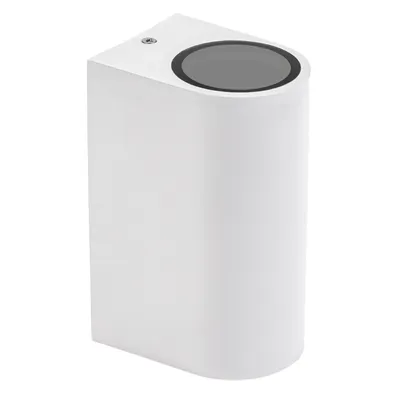Produktbild von Spectrum Außenleuchte Wandleuchte Parete Weiß Up & Down IP54 max. 2 x 6W GU10 ohne Leuchtmittel