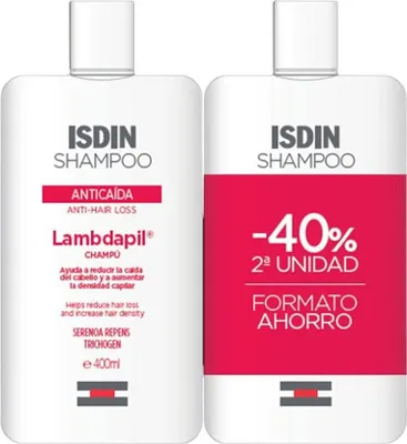 Produktbild von LAMBDAPIL Anti-Haarausfall Shampoo Packung 2 x 400 ml