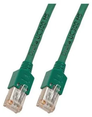Produktbild von EFB RJ45 Patchkabel SF/UTP, Cat.5e, TM11, UC300, 0.5m, grün