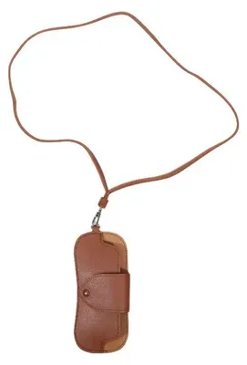 Obrázek produktu pro Pouzdro na brýle, přenosný design, odolný materiál, hnědé barvy