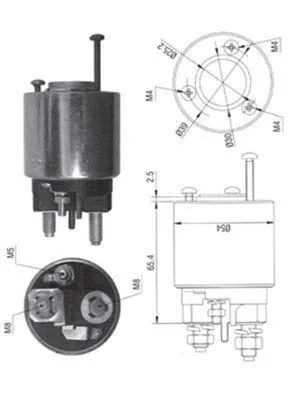 Produktbild von MAGNETI MARELLI 940113050373 Magnetschalter für Starter/Anlasser