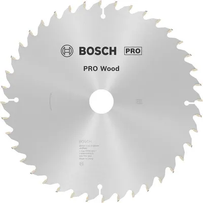 Produktbild von PRO Wood Kreissägeblatt, 250 x 3,2 x 30 mm, Z40