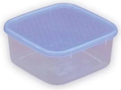 Obrázek produktu pro box 0,50l hranatý 12x12x7cm, plast_EXTPLASTIMEX