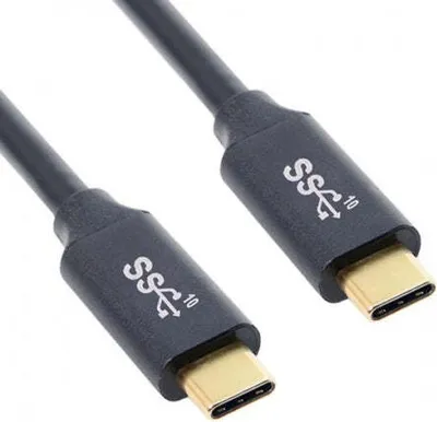 Produktbild von SYSTEM-S USB Typ C 3.1 Kabel auf USB Typ C 3.1 Gen 2 100W Gbit/s 300cm