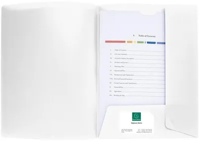 Immagine prodotto di Exacompta 43008E cartella Polipropilene (PP) Bianco A4