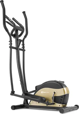 Produktbild von HOP SPORT® Crosstrainer Focus - Ellipsentrainer für Zuhause mit Trainingscomputer, Pulssensoren & Tablethalterung | Kompakte Fitnessgeräte bis 120 kg