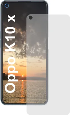 Zdjęcie produktu dla Oppo K10 x - 3x krystalicznie czysta osłona ekranu - folia ochronna