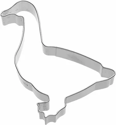 Immagine prodotto di Birkmann Ausstechform Gans, Ausstecher, Plätzchenform, Keks, Plätzchen, Edelstahl, 10.5 cm, 192263
