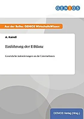 Produktbild von Einführung der E-Bilanz