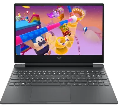 Obrázok produktu pre HP Victus 15-fb3028nf, herný notebook (FreeDOS), 15,6" FHD IPS displej s obnovovacou frekvenciou 144 Hz, grafická karta RTX 5050 s 8 GB pamäte, 16 GB DDR5 RAM, 512 GB SSD, RGB klávesnica – farba Argent Mica