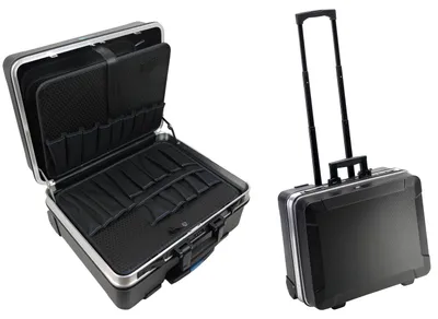 Produktbild von Werkzeug-Trolley ABS Hart-Schalenkoffer - Größe 36L mit 2 Werkzeugpaletten - leer - FAMEX 600-L
