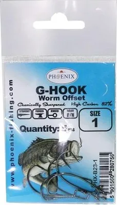 Obrázok produktu pre OFFSET G-HAKEN - #1 - CHEMISCH GESCHÄRFT - PHX-B23-1 - 5 ks