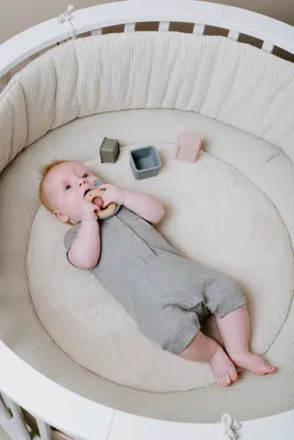 Obrázek produktu pro Vložka do ohrádky Baby’s Only Sky urban taupe – Ø 90 cm Ø 90 cm Šedá