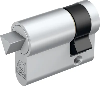 Produktbild von BASI DM5020-0000-DA8, Euro-Profilzylinder, Silber, 1 Stück(e), 50 mm, 115 g, 1,7 cm