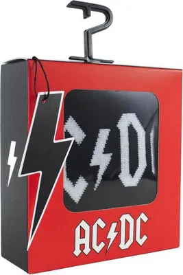 Immagine prodotto di Calzini AC/DC da uomo, confezione regalo multicolore, taglia EU 40-46