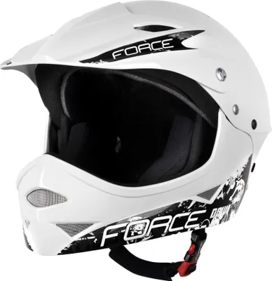 Produktbild von Helm FORCE DOWNHILL glossy white S - M