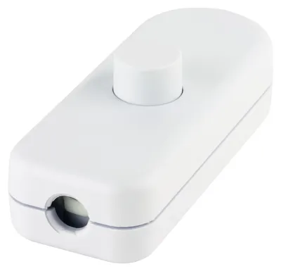Produktbild von REV Zwischenschalter Schnurschalter Lampe Leuchte 1-pol weiß