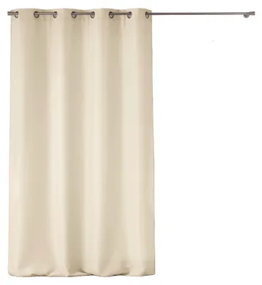 Obrázek produktu pro Záclona na průvlečných kroužcích SOLINE, 140 x 260 cm, béžová