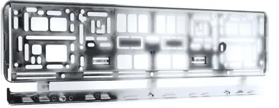 Produktbild von EINPARTS Kennzeichenhalter Nummernschildhalter chrom Universal