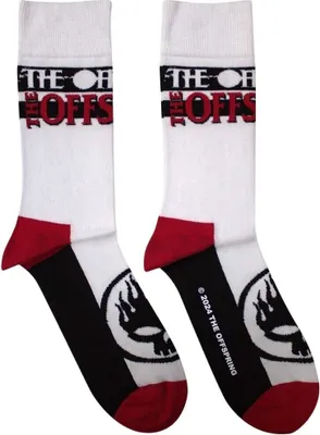 Produktbild von THE OFFSPRING Socken - Flaming Skull Logo