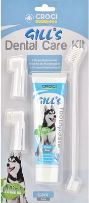 Obrázek produktu pro Gill's Dental Care Set pro psy Transparent Transparent One Size